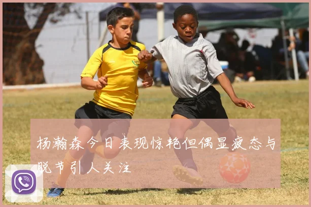 杨瀚森今日表现惊艳但偶显疲态与脱节引人关注